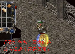 ������ɫ�������ʱӦ��ѡ��ս�����ǻرܣ�