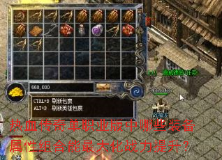 ��Ѫ���浥ְҵ������Щװ��������������ս��������