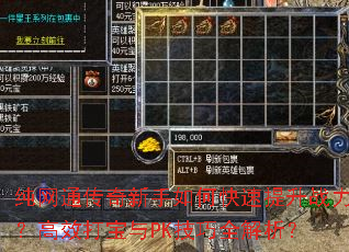 纯网通传奇新手如何快速提升战力?高效打宝与PK技巧全解析? 纯网通传奇新手如何快速提升战力?高效打宝与PK技巧全解析?