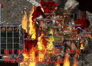 ���䵥ְҵ����˽��������ο���ˢBOSS������װ����