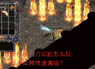 传奇私服刀刀切割怎么玩?新手如何快速满级? 传奇私服刀刀切割怎么玩?新手如何快速满级?