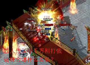 散人传说中千万别打我这怪会爆什么装备? 散人传说中千万别打我这怪会爆什么装备?