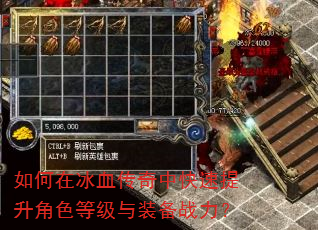 ����ڱ�Ѫ�����п���������ɫ�ȼ���װ��ս����